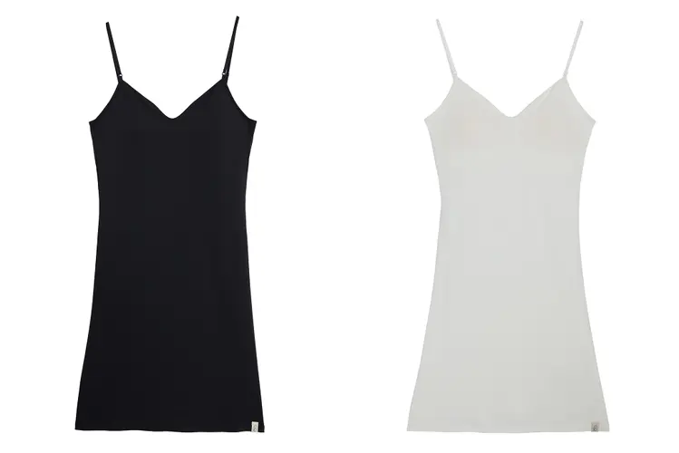 キャミワンピ黒、白