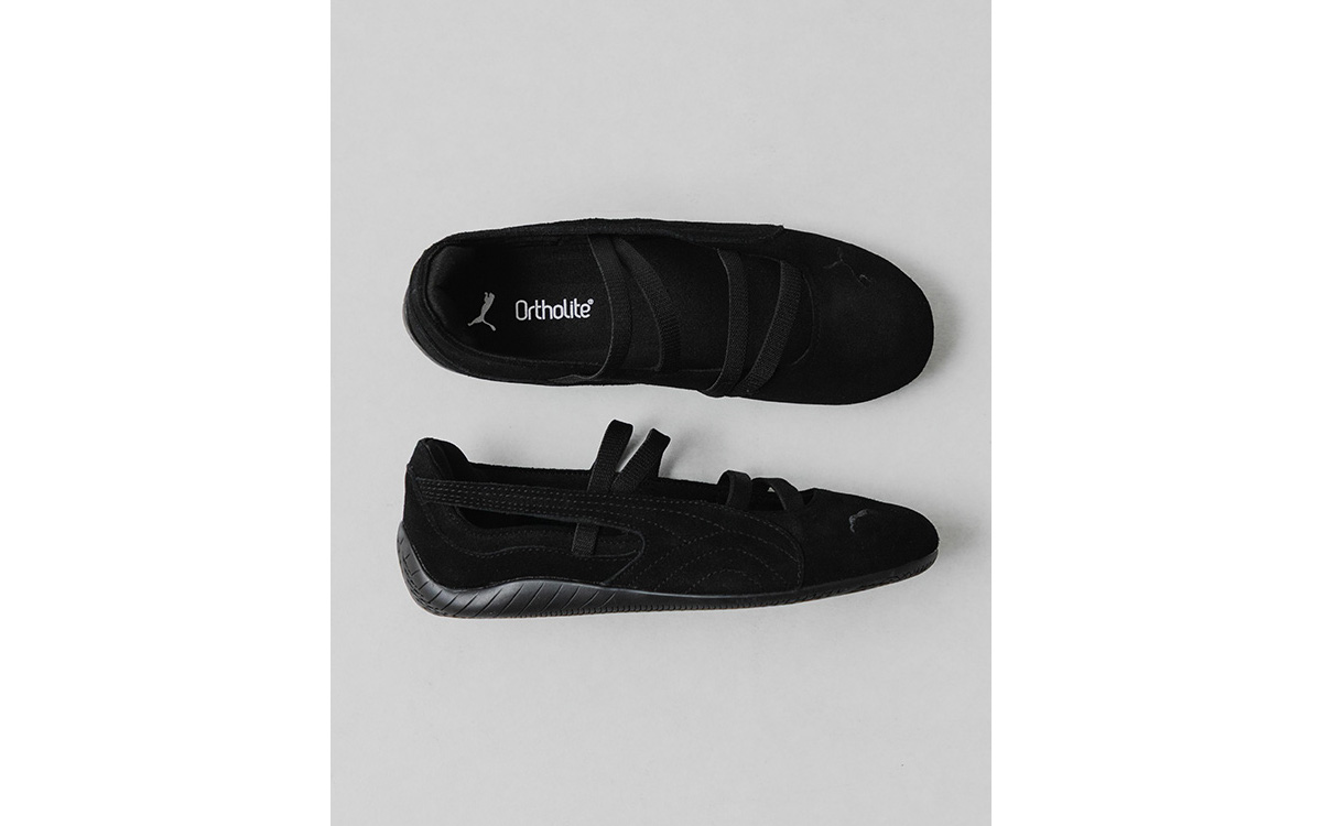 プーマのバレエシューズ風スニーカーがオールブラックで登場、アーバンリサーチ ドアーズ別注 | Oggi.jp プーマのバレエシューズ風スニーカーがオールブラックで登場、アーバンリサーチ ドアーズ別注 | Oggi.jp