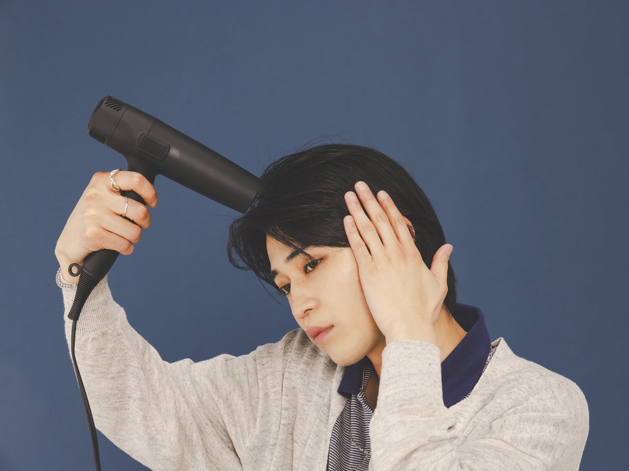 メンズの正しいドライ法