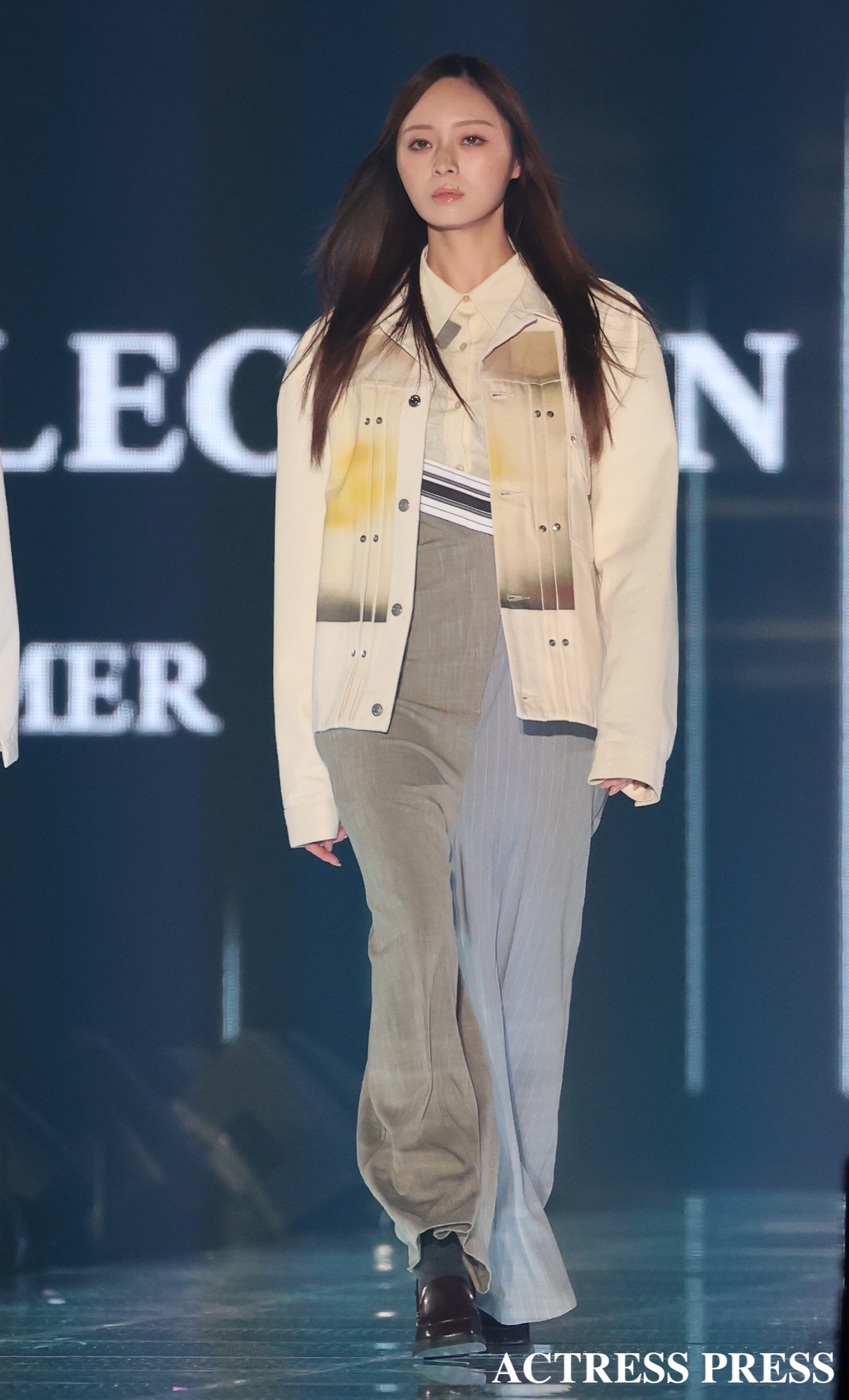 梅澤美波／2026年3月14日、国立代々木競技場　第一体育館にて開催の『TGC 2026 S/S）』にて。撮影：ACTRESS PRESS編集部