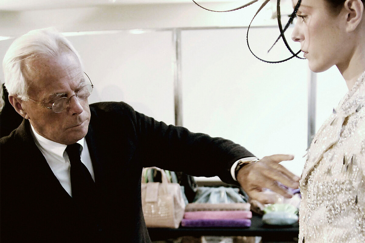 イタリアの巨匠ジョルジオ・アルマーニ、最後のインタビュー。