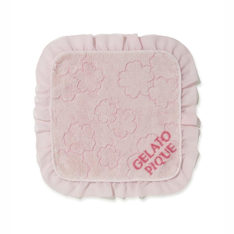 さくら柄フリルハンドタオル 2,200円