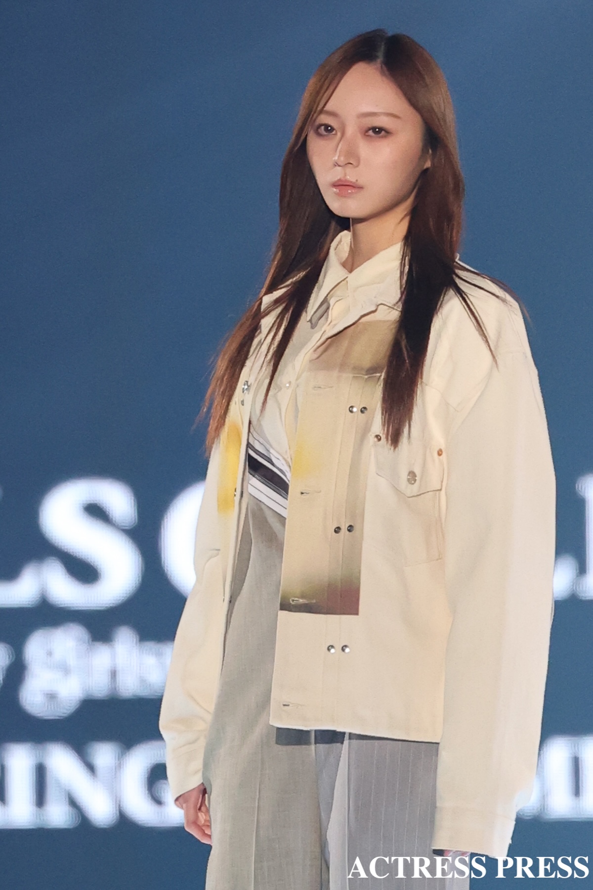 梅澤美波／2026年3月14日、国立代々木競技場　第一体育館にて開催の『TGC 2026 S/S）』にて。撮影：ACTRESS PRESS編集部