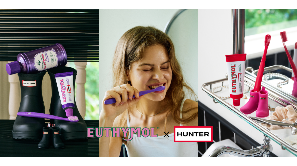 英国発の「EUTHYMOL」×「HUNTER」が初コラボ バッグやマグ付きの限定オーラルケアセットが登場 | 銀座ステファニー化粧品株式会社 英国発の「EUTHYMOL」×「HUNTER」が初コラボ バッグやマグ付きの限定オーラルケアセットが登場 | 銀座ステファニー化粧品株式会社