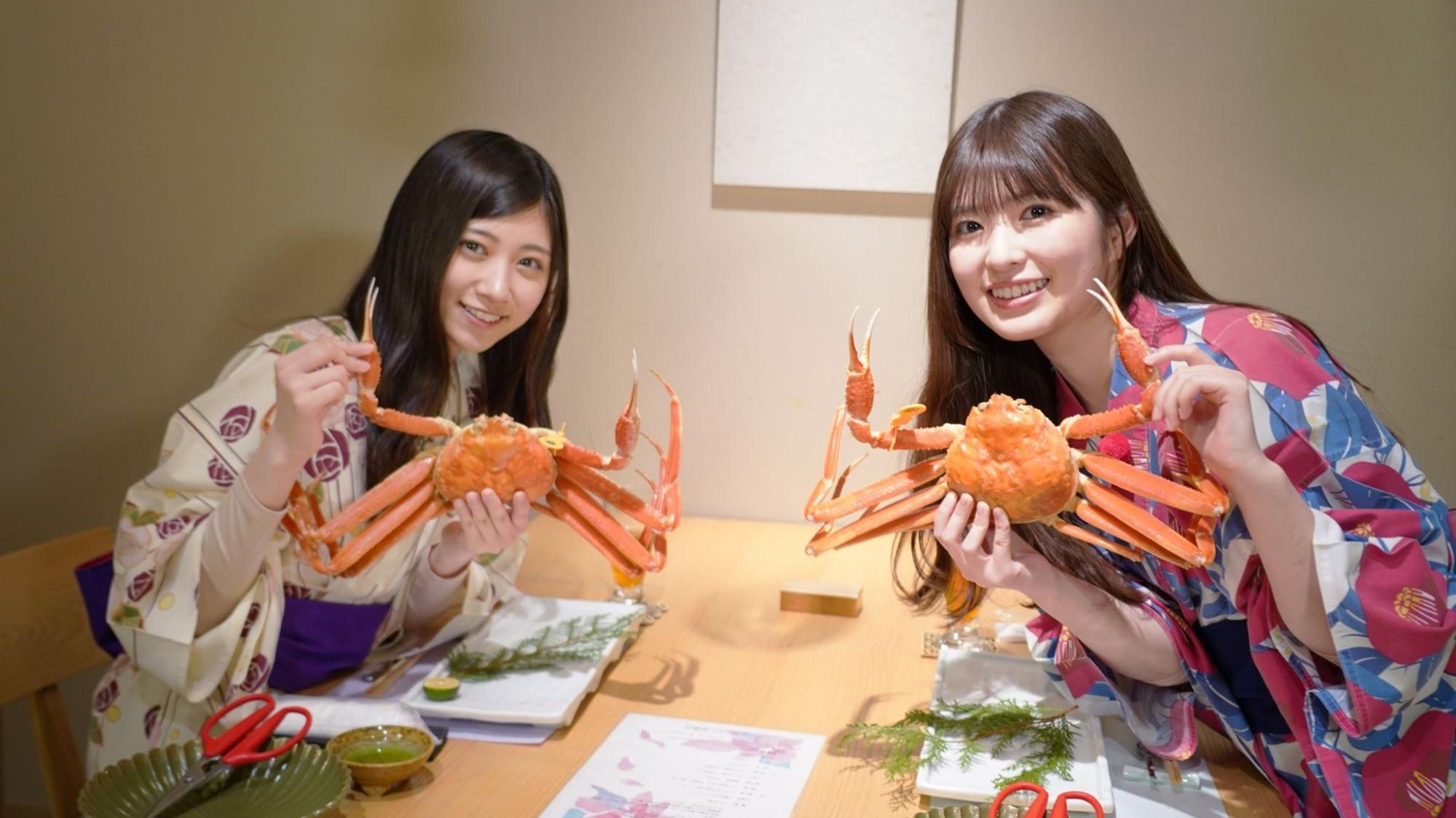 5期生・小川彩の願いが実現!6期生・川端晃菜と囲む「念願のカニ会席」『乃木坂、逃避行。SEAS… | Lemino ニュース first view