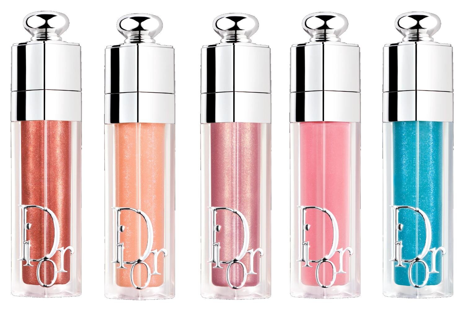 (左から)ディオール アディクト リップ マキシマイザー 025,046,053,054,072 各4,840円＜数量限定＞