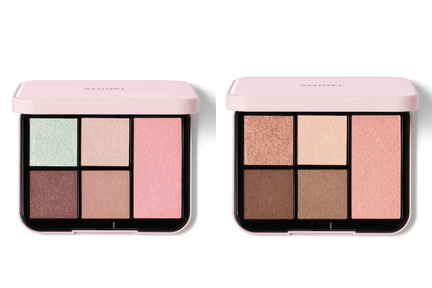 左から)「スナイデル フェイス スタイリスト n」05,06 各6,600円<新色>