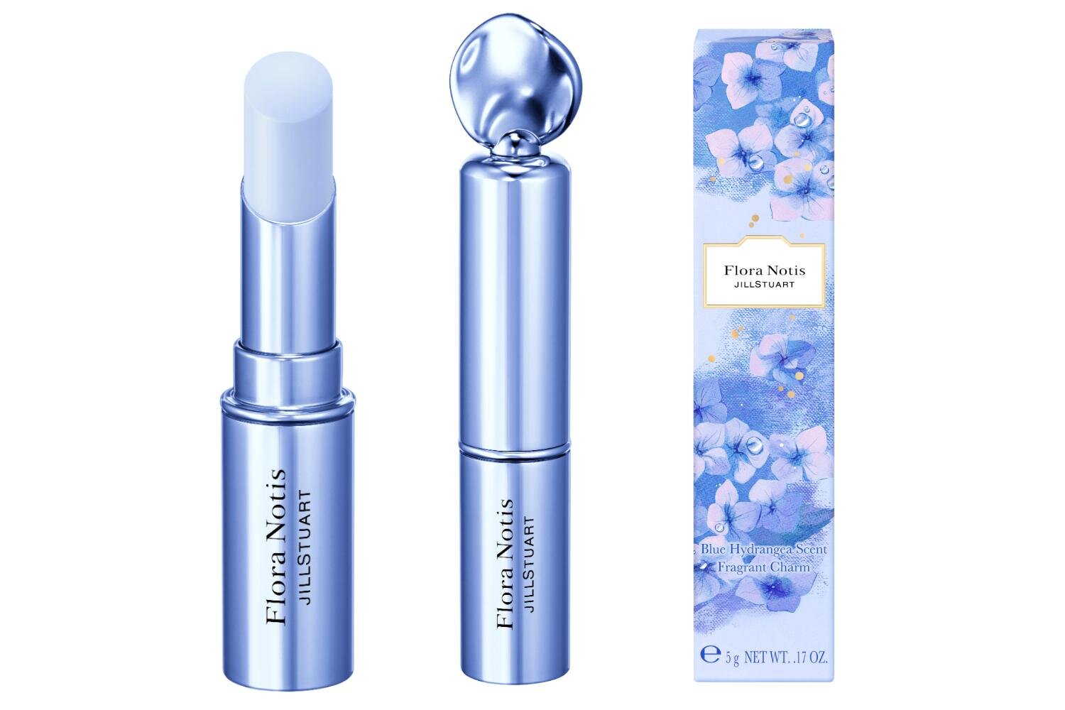 「フローラノーティス ジルスチュアート ブルーハイドレンジア フレグラントチャーム」5g 4,290円＜限定品＞