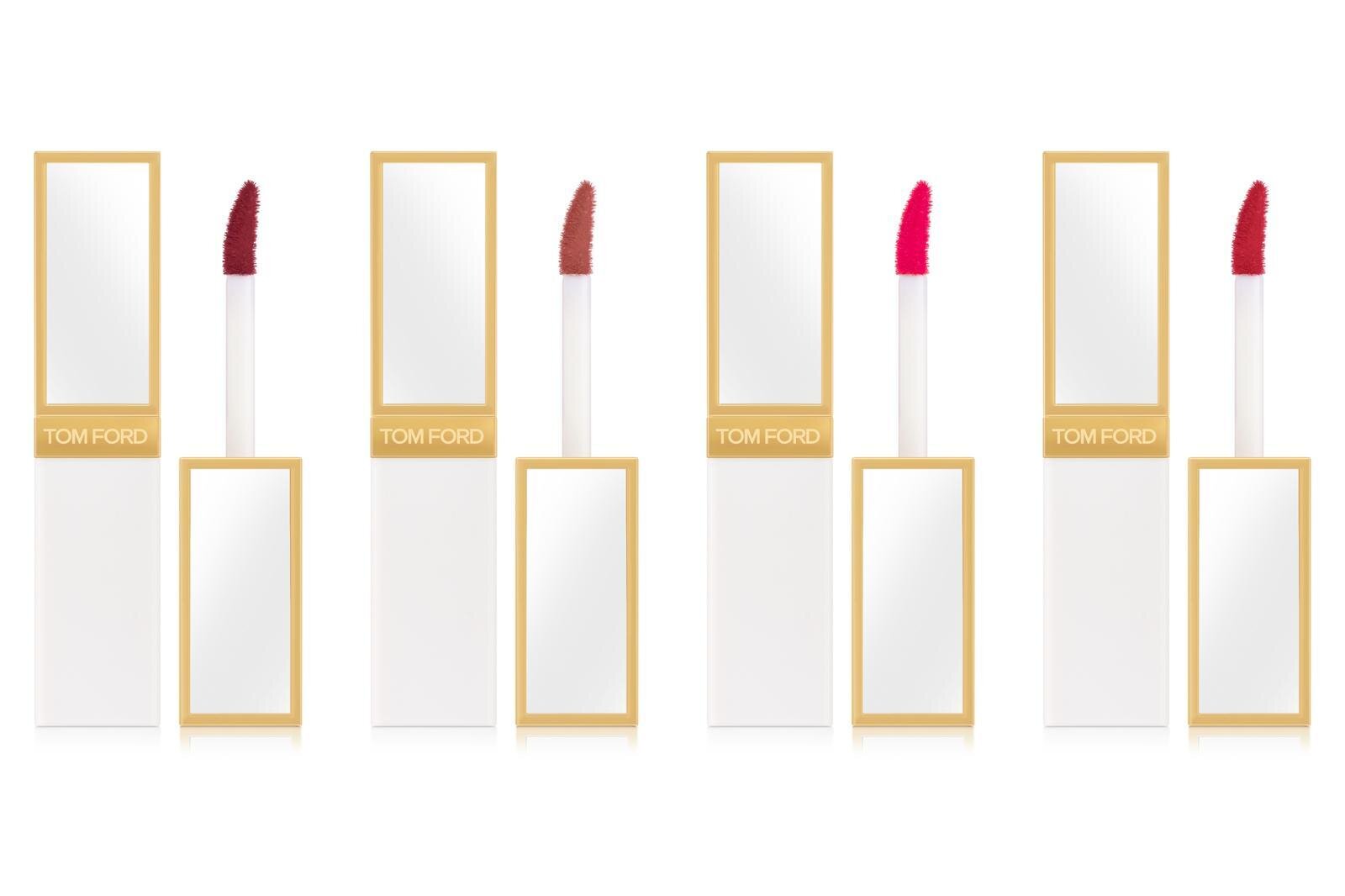 左から) ソレイユ ティンテッド リップ グロウ 01、02、03、05 各4,730円＜新製品＞