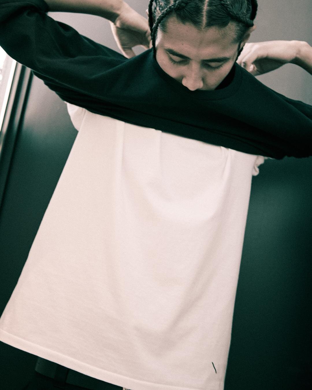 ウォッシュド コットン ショート スリーブ Tシャツ 2P 全2種 各6,600円