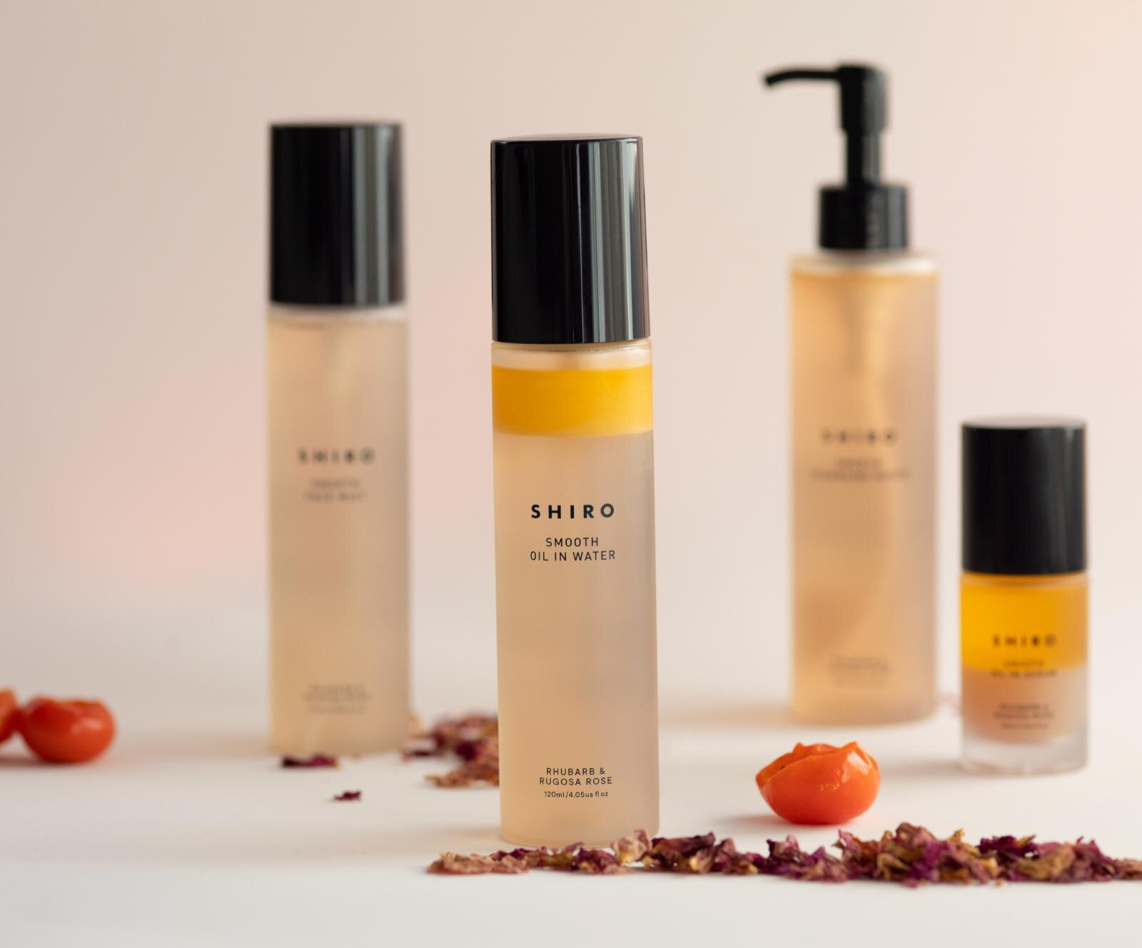 SHIROビタミンCたっぷりハマナス果実＆ルバーブで透明感のある肌へ、クレンジングや2層式オイル美容液｜写真1