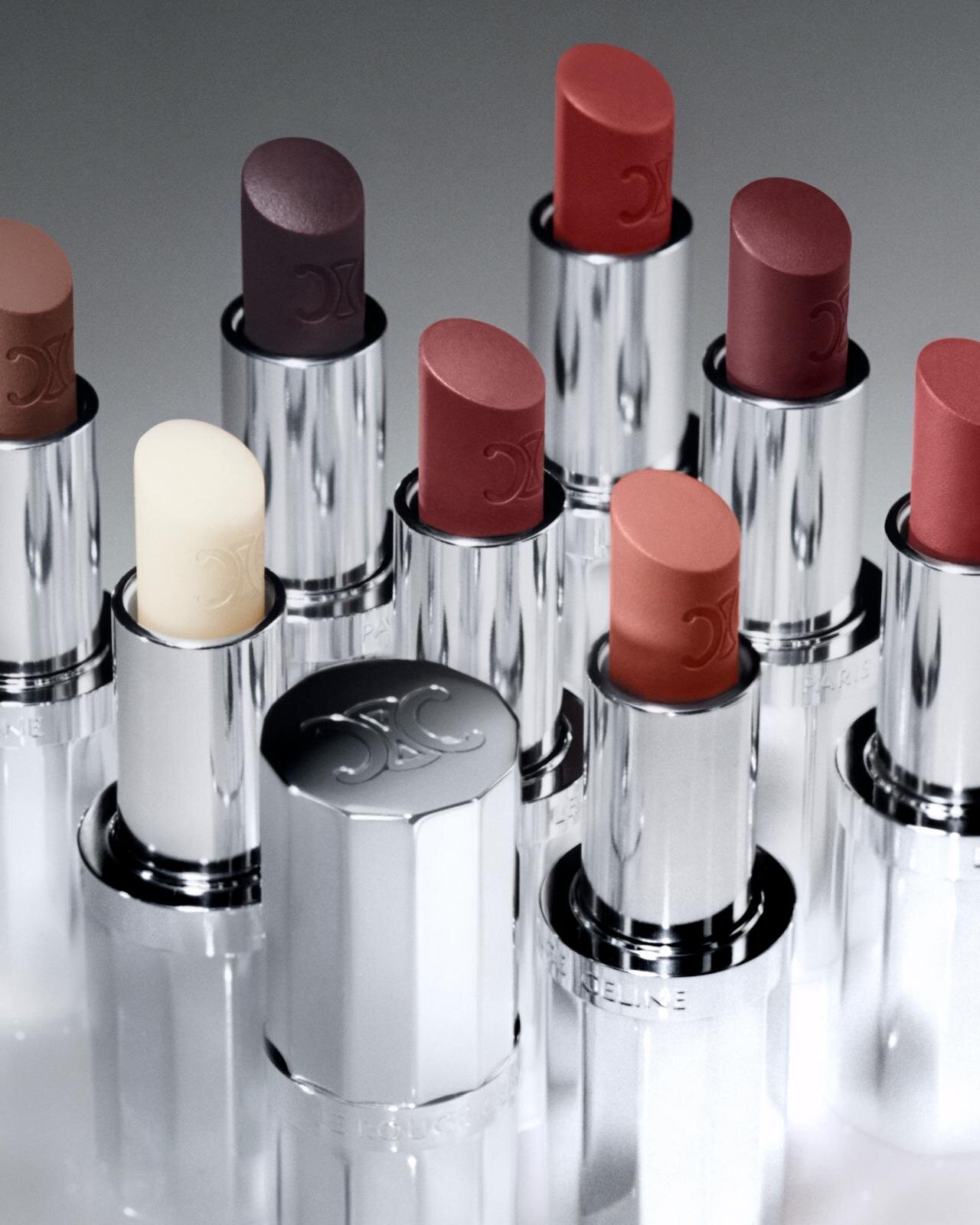 ル ルージュ・セリーヌ マット リップバーム 全8色 各9,460円、リフィル 各6,160円＜新製品＞