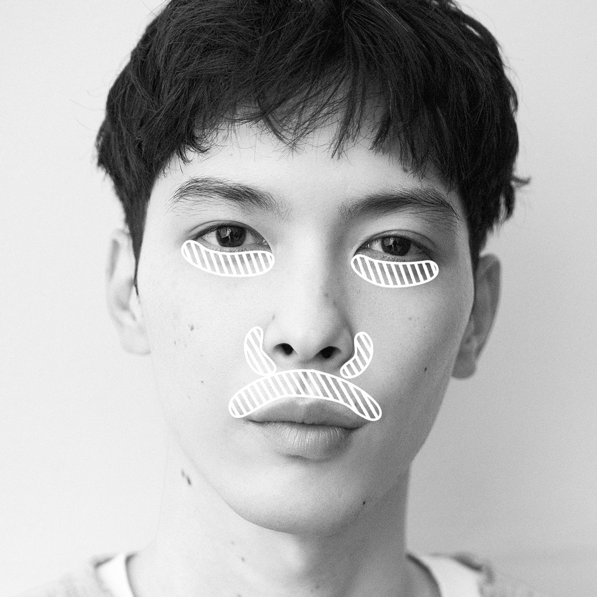 ファンでを塗る場所