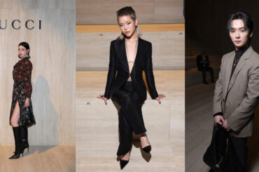 【スナップ】XGのCOCONA、三吉彩花、Stray Kidsのリノらが来場　デムナによる「グッチ」2026-27年秋冬コレクション - WWDJAPAN