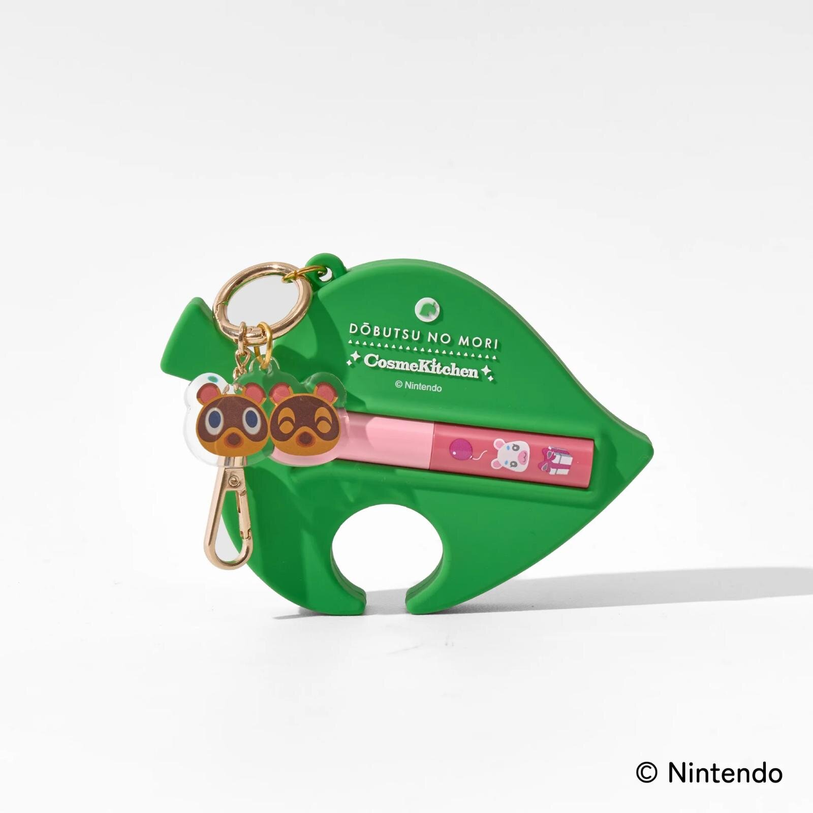 〈どうぶつの森〉 シリコンリップケース(ミティア型) 2,200円※リップは別売り。