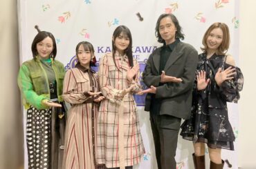 Aoi Yuuki (Tanya), Hayami Saori (Visha), Shinichiro Miki (Erich) and Haruka Tomatsu (Mary) at the AnimeJapan 2026 YoujoSenki panel