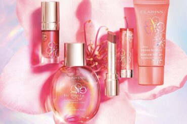 クラランスの桜インスパイアの限定コレクションで春をお出迎え | Vogue Japan