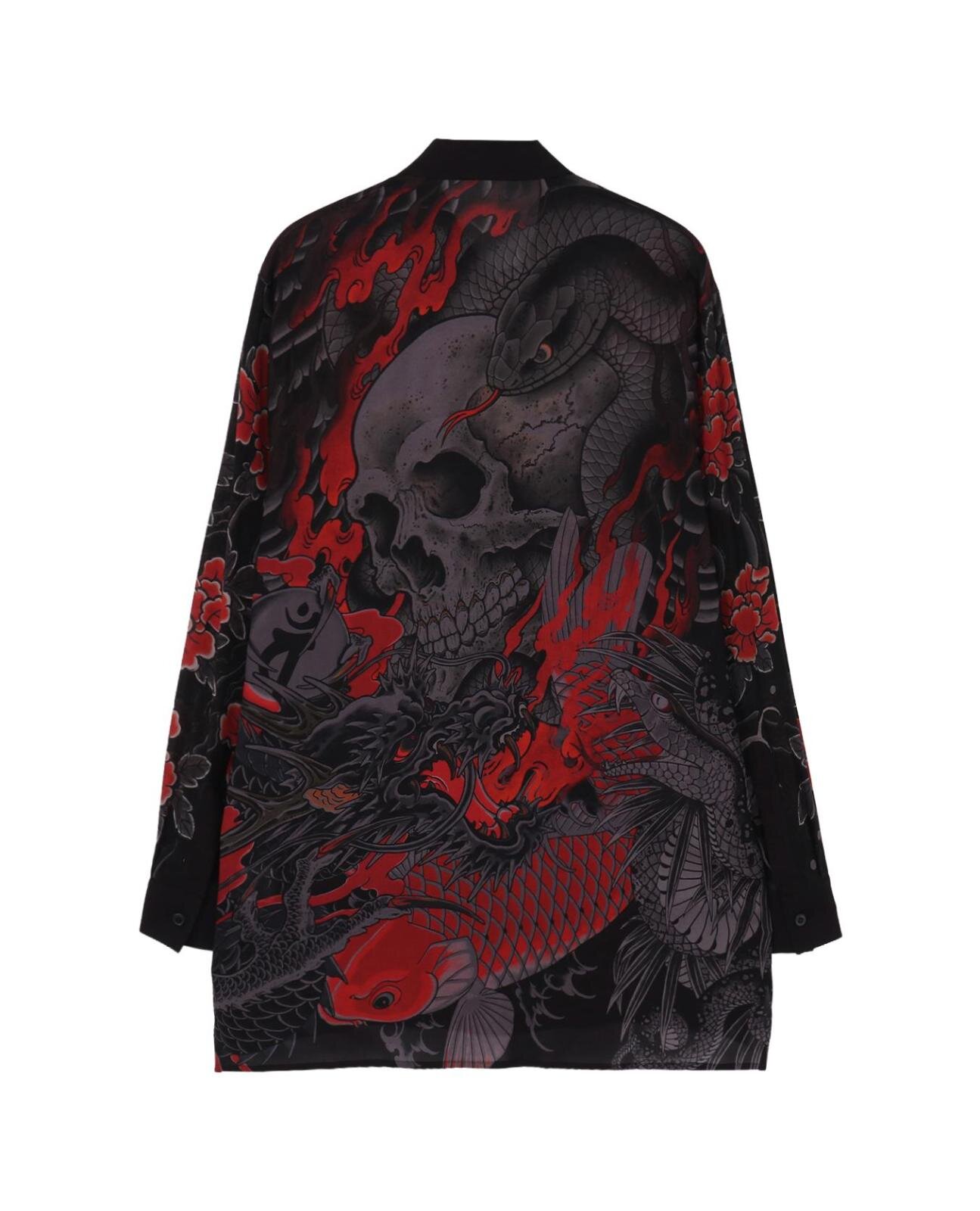 花髑髏シャツ 77,000円