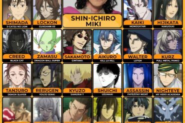 三木眞一郎さん、58歳のお誕生日おめでとうございます🎉