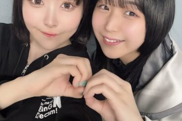 BanG Dream!の峰月りつと夜宮ひな。 10周年記念LIVE✨