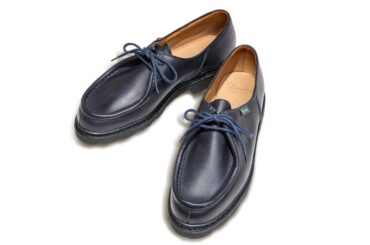 これぞまさにフューチャー・クラシック!! ブランドカラー"ネイビー"を纏ったブルックス ブラザーズ × パラブーツのミカエル