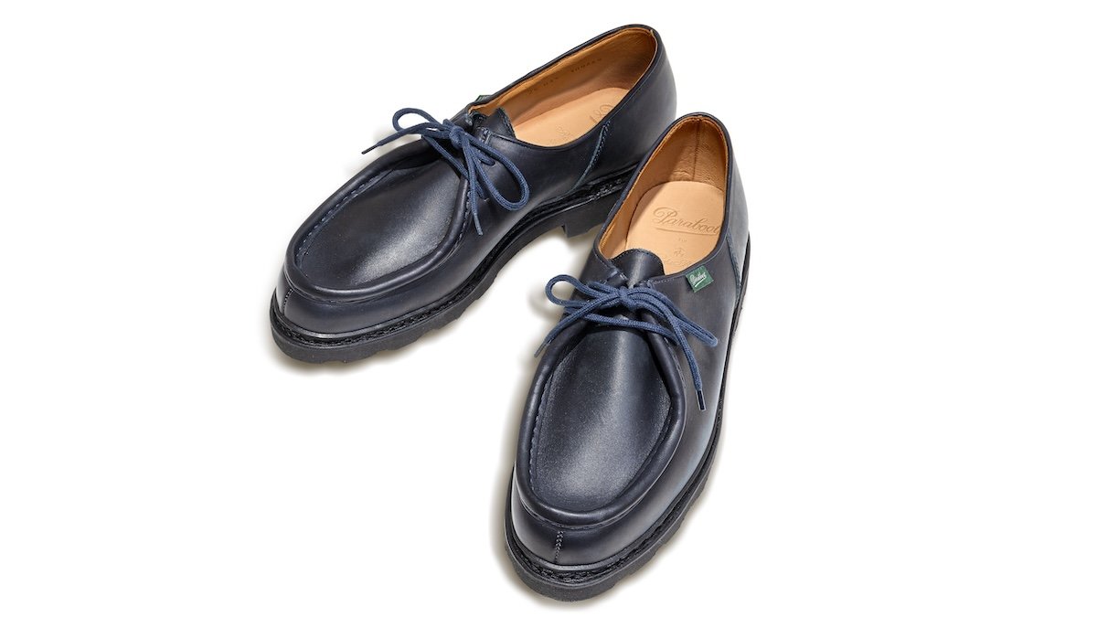 これぞまさにフューチャー・クラシック!! ブランドカラー”ネイビー”を纏ったブルックス ブラザーズ × パラブーツのミカエル これぞまさにフューチャー・クラシック!! ブランドカラー"ネイビー"を纏ったブルックス ブラザーズ × パラブーツのミカエル