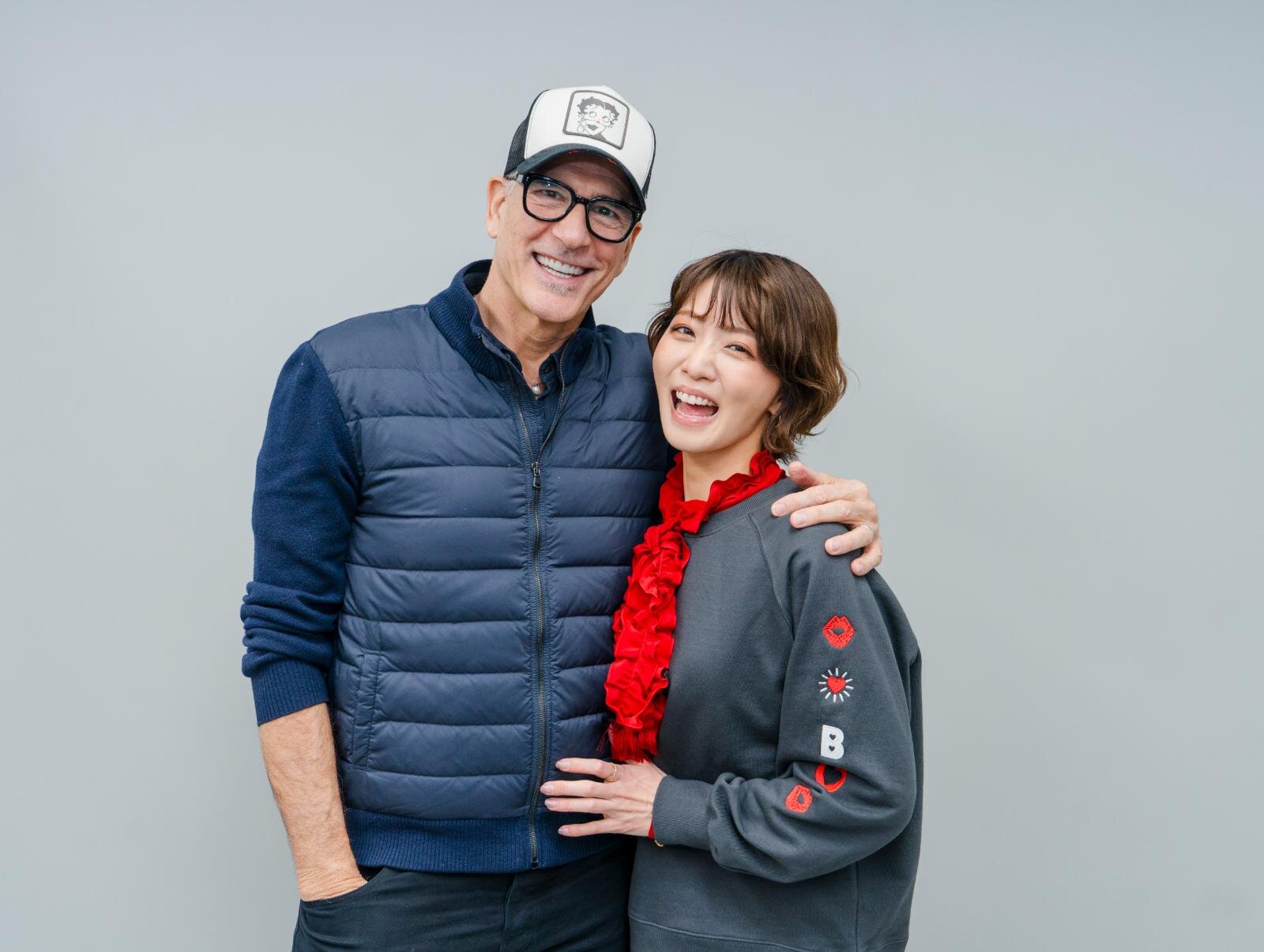 ジェリー・ミッチェル＆礼真琴 3月3日撮影 Avery Brunkus