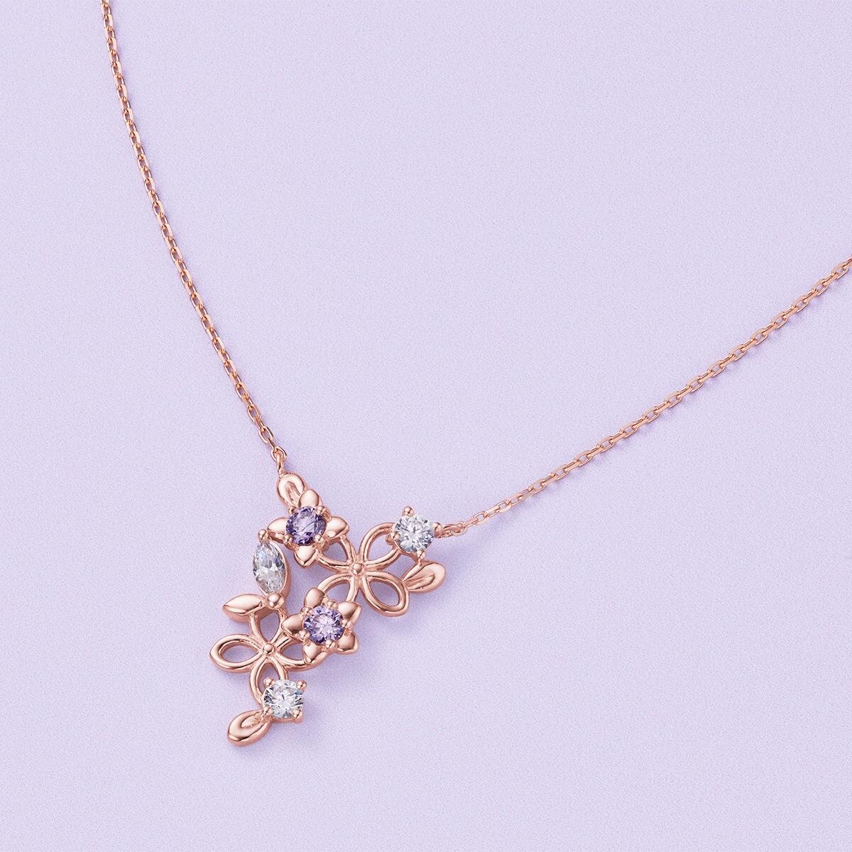 SV925(PGc) ネックレス / CZ 14,300円