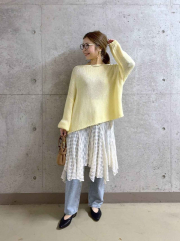 今春は“イエロー”が可愛い！【studio CLIP】40・50代が挑戦しやすい「差し色アイテム」
