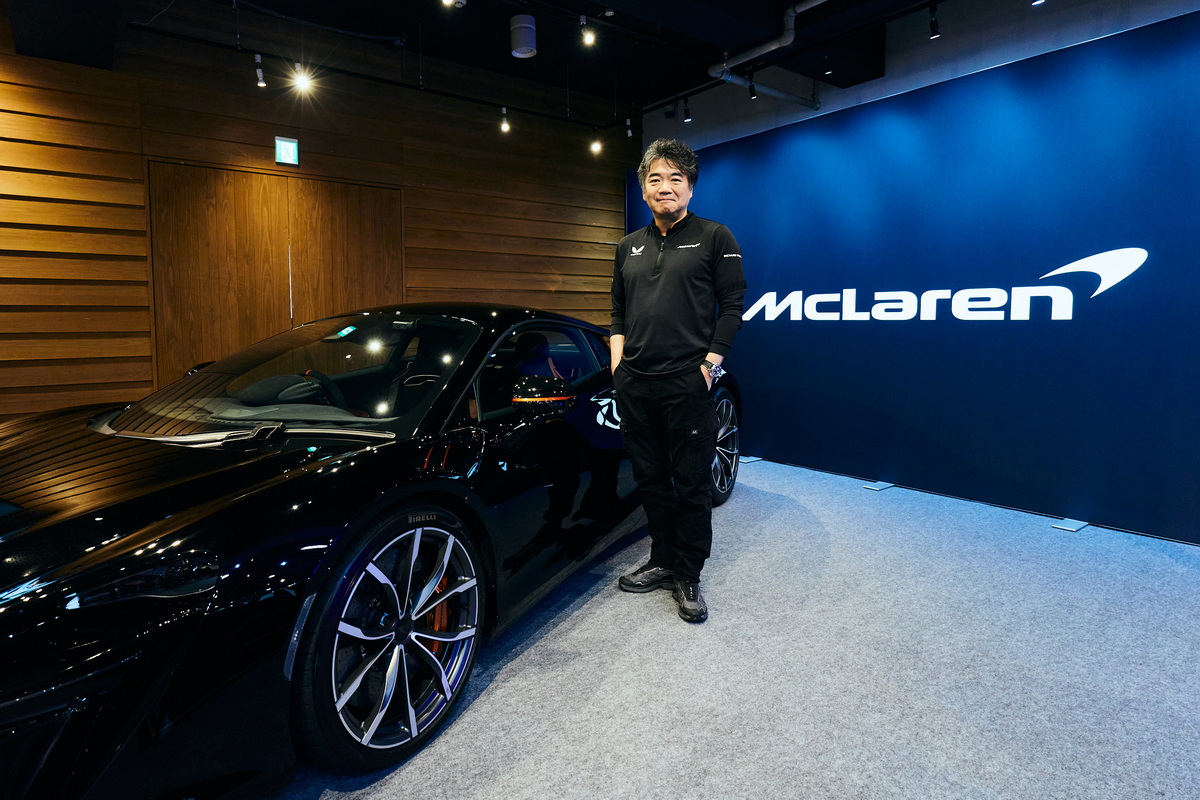 マクラーレン・オートモーティブの日本代表を務める正本嘉宏氏。