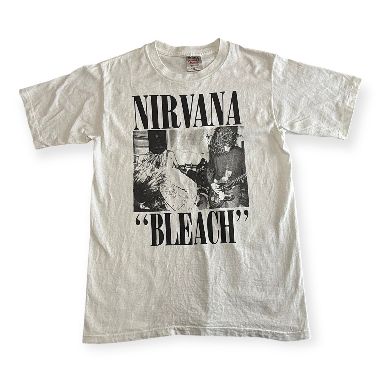 1989 NIRVANA "BLEACH" IRREGULAR WHITE VER.