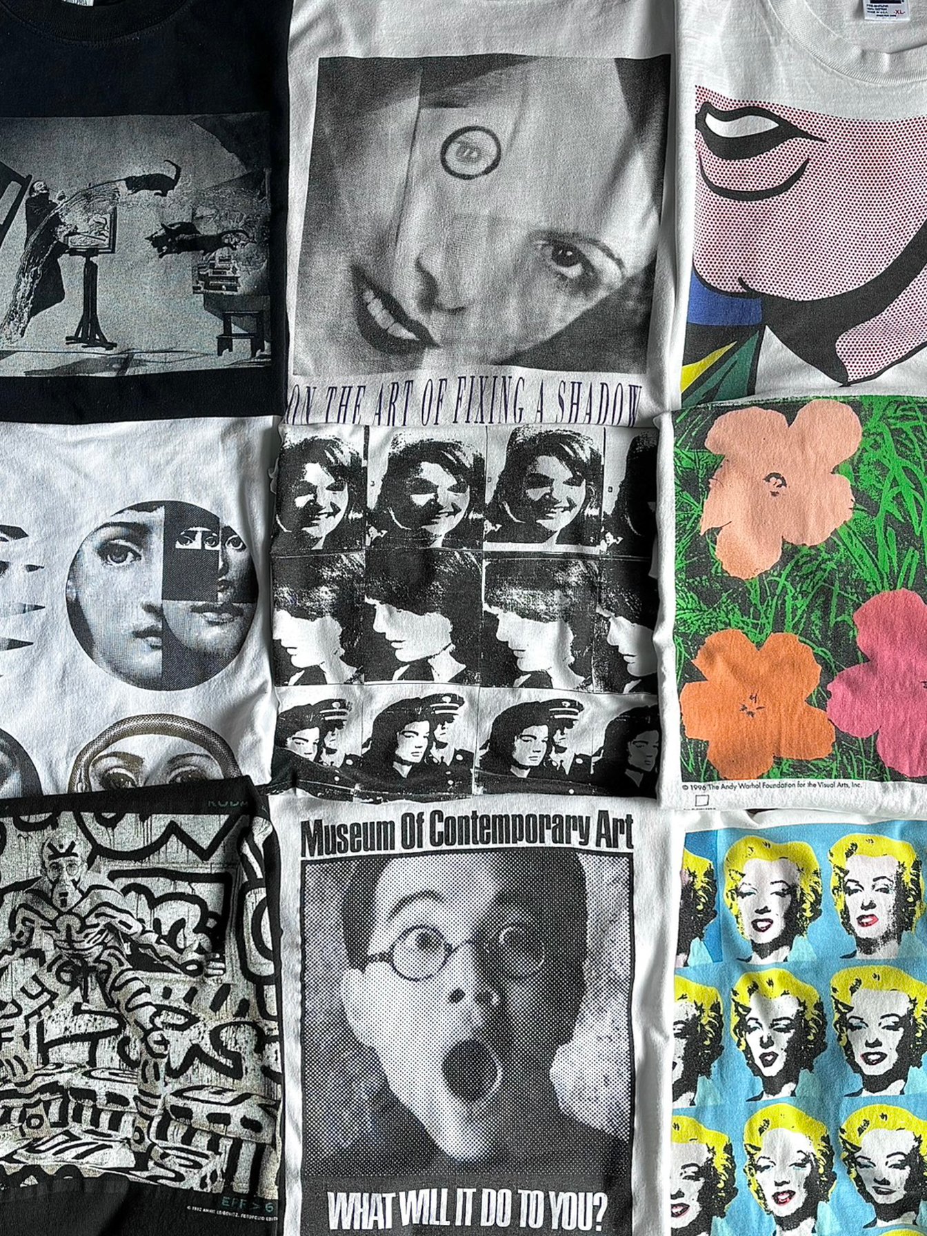 VARIOUS VINTAGE ART / PHOTO T-SHIRTS
