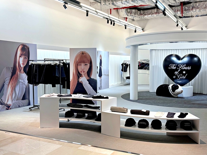 蚕室ロッテワールドモール地下1階「ミセキソウル」ポップアップストア全景。 ロッテ百貨店