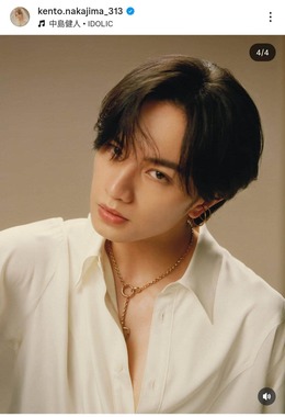中島健人さんのインスタグラム（＠kento.nakajima_313）より