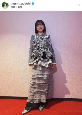 安達祐実さんのインスタグラム（＠_yumi_adachi）より