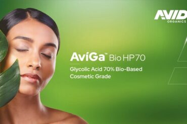 Avid Organics to Launch the World's First Commercial-Scale Bio-Based Glycolic Acid, AviGa™ Bio HP70, at in-cosmetics® Global in Paris | Avid Organicsのプレスリリース