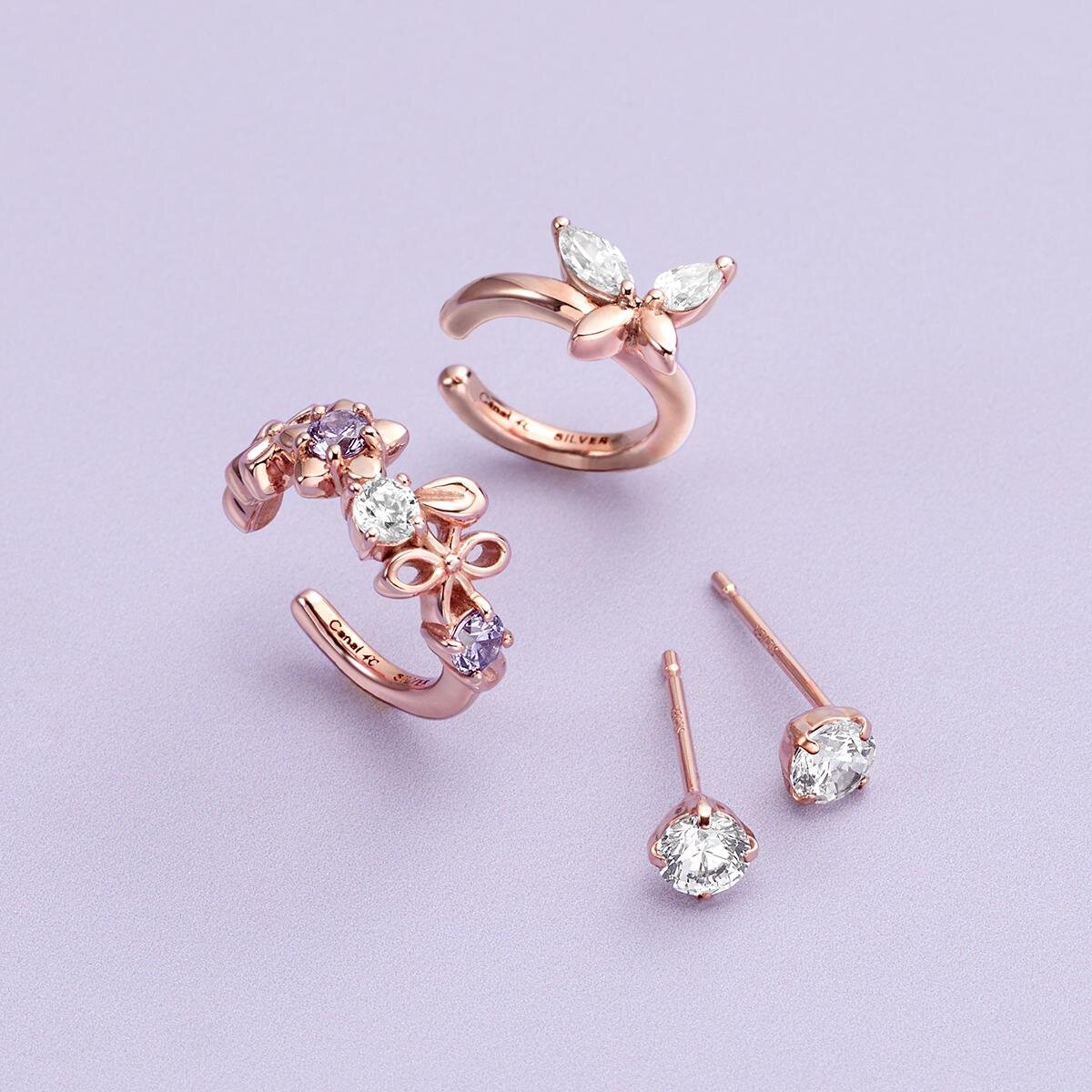 SV925(PGc) / K10PG / ピアス＆イヤーカフセット / CZ 24,200円