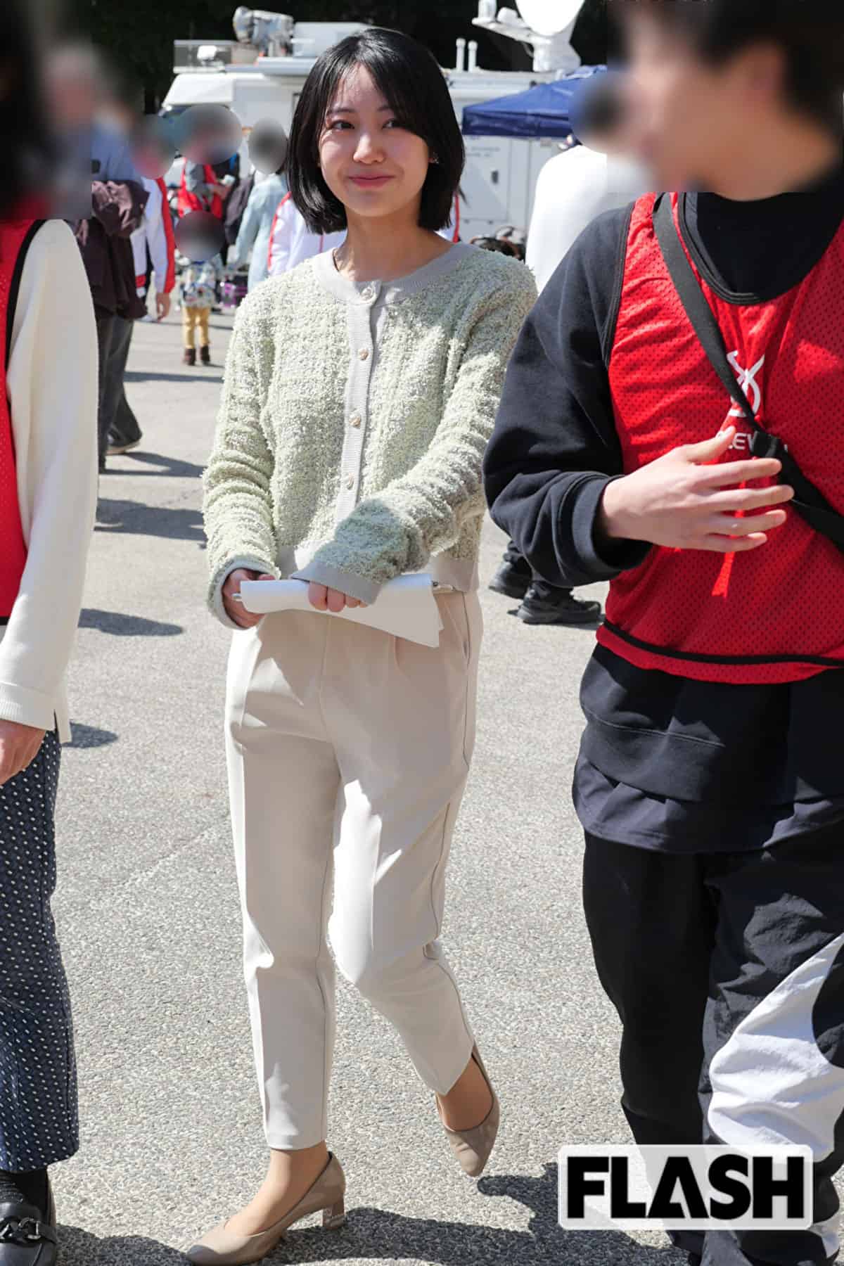 イベント来場者から大好評だった高崎春アナ