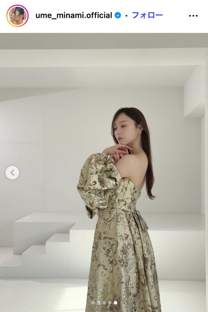 梅澤美波Instagramより