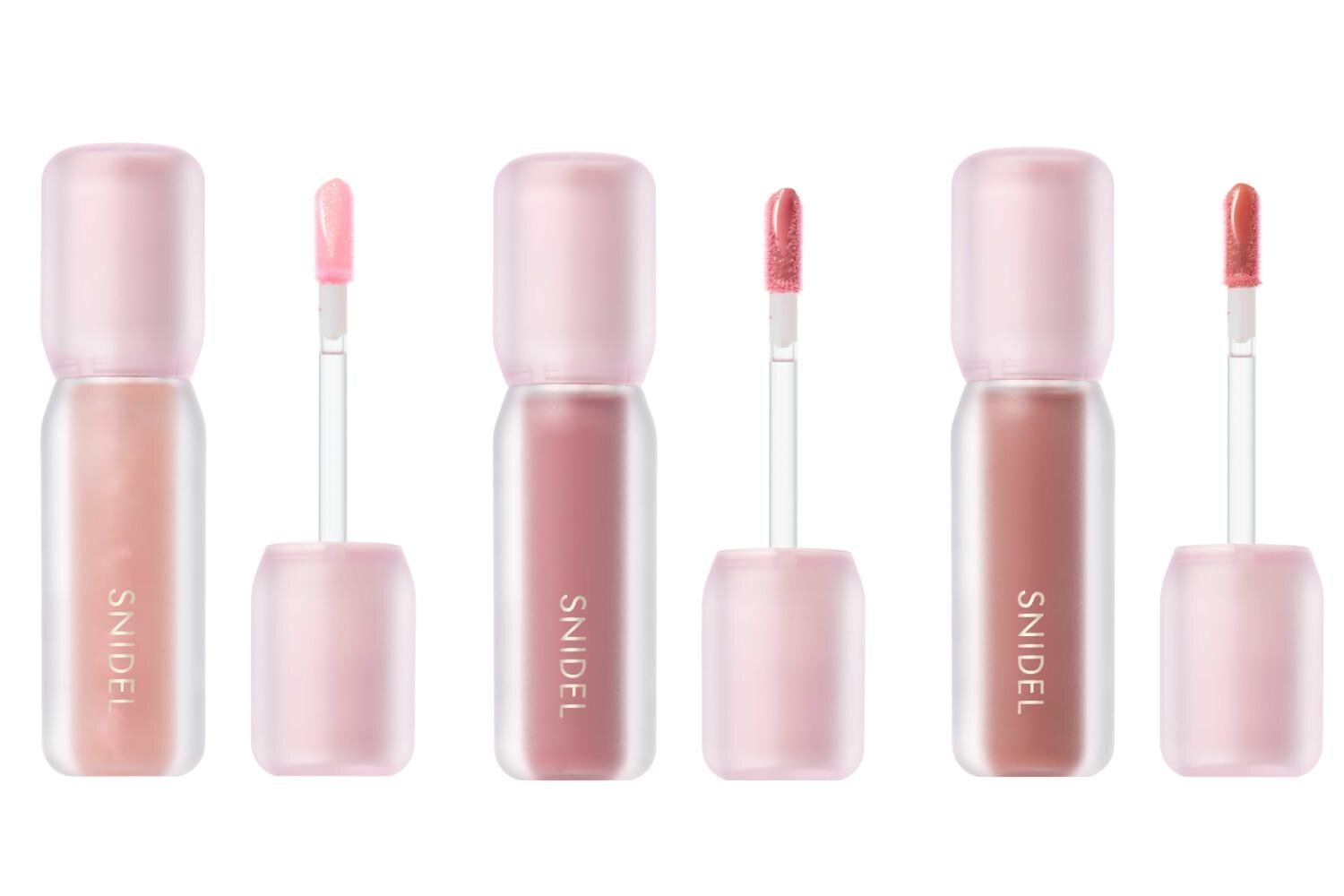 左から)「スナイデル ピュア グロッシー ティント」01,02,03 各3,300円＜新製品＞