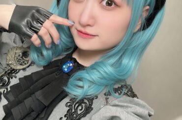 高尾奏音の咲子ヘア🩵😲🩵