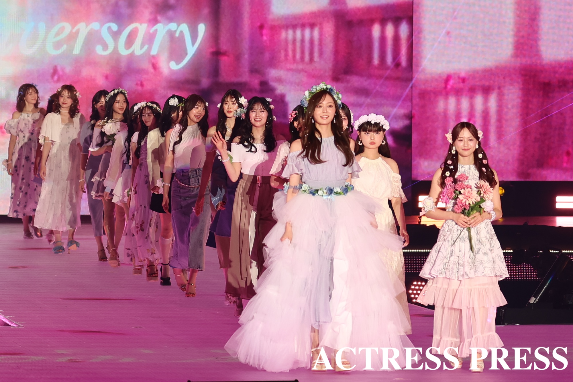 梅澤美波（乃木坂46） ／2026年4月18日、国立代々木競技場第一体育館にて開催の『Rakuten GirlsAward 2026 SPRING/SUMMER』撮影：ACTRESS PRESS編集部