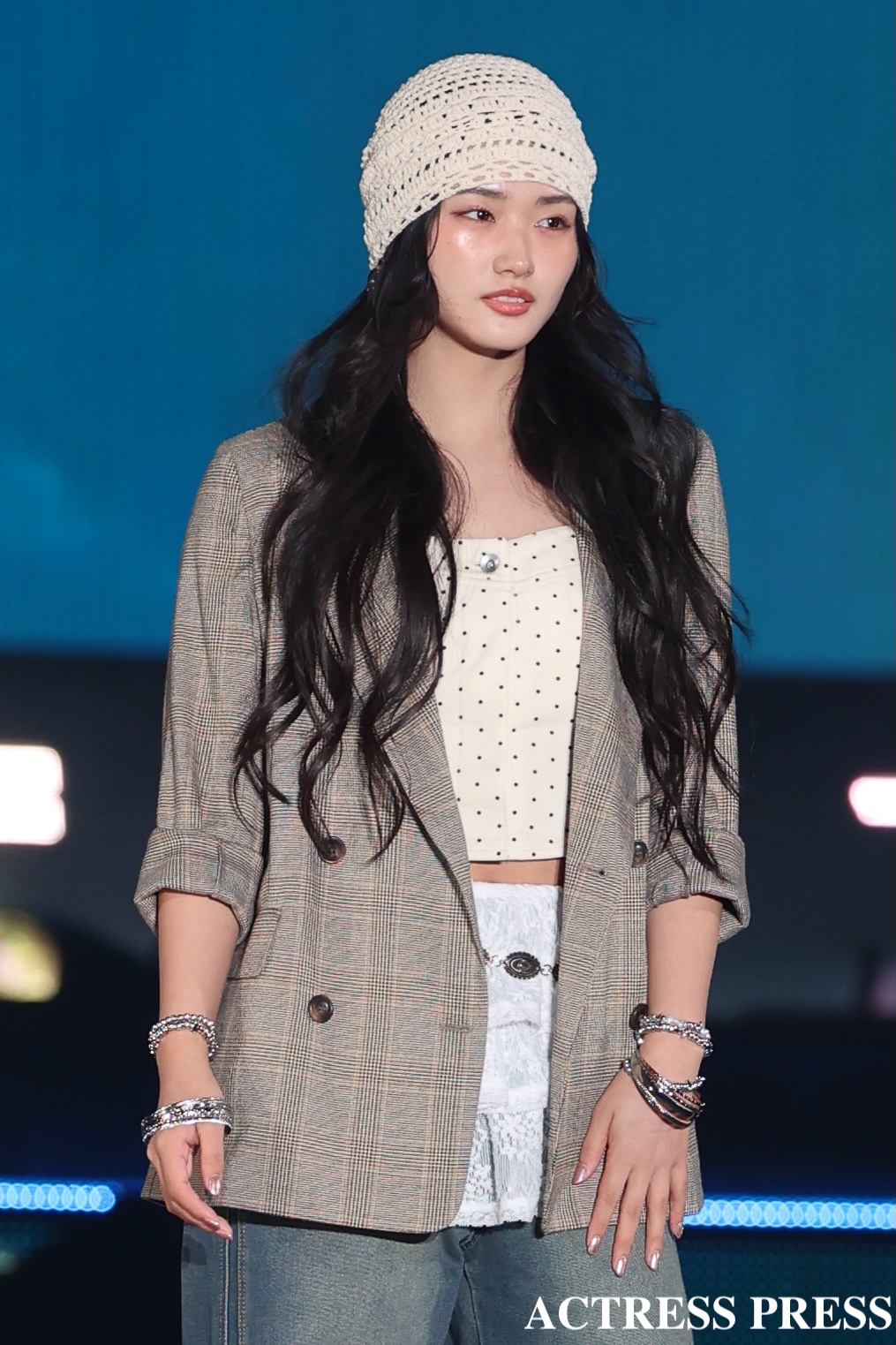 櫻坂46　山﨑天 ／2026年4月18日、国立代々木競技場第一体育館にて開催の『Rakuten GirlsAward 2026 SPRING/SUMMER』撮影：ACTRESS PRESS編集部