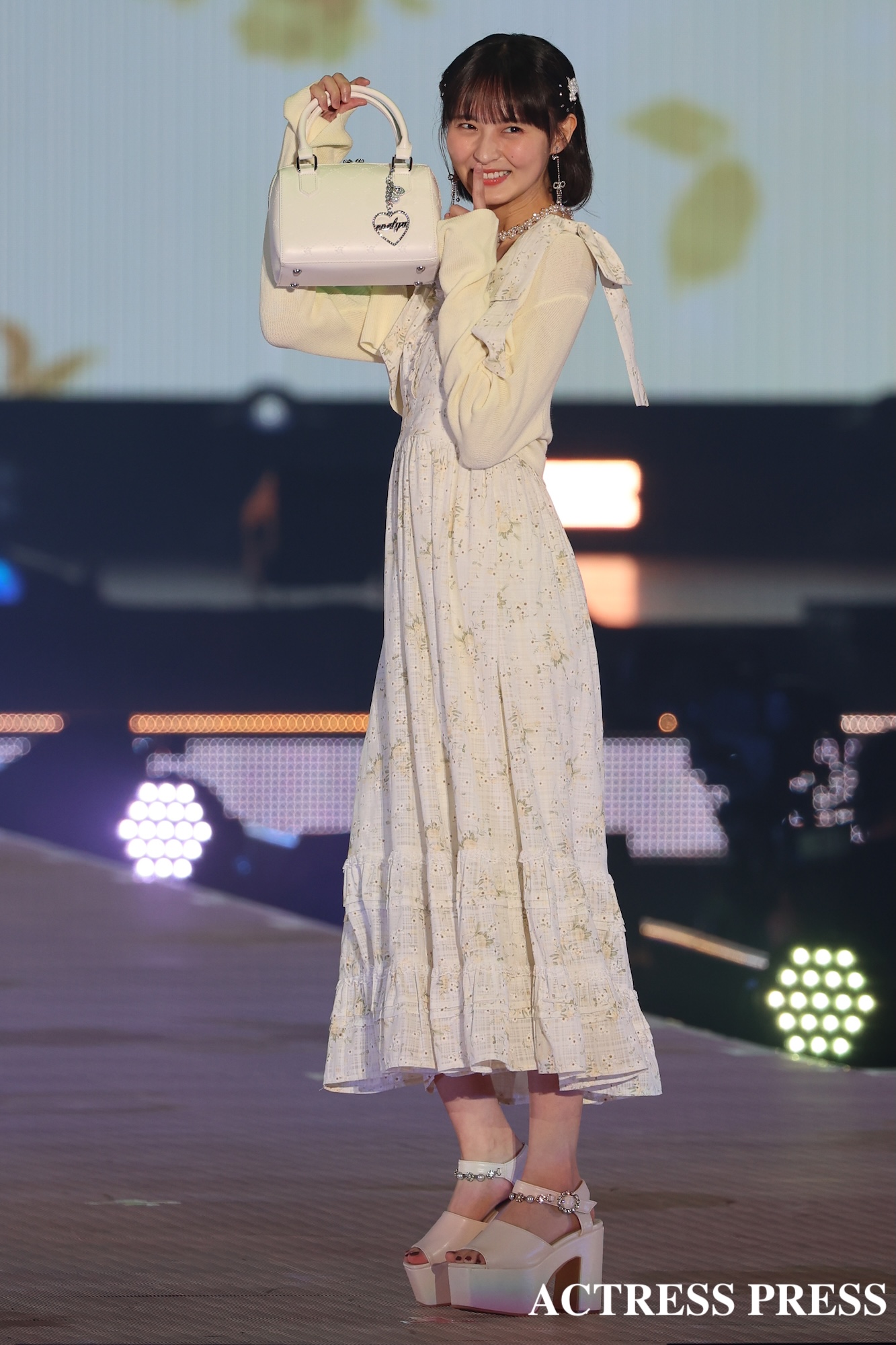 遠藤さくら（乃木坂46） ／2026年4月18日、国立代々木競技場第一体育館にて開催の『Rakuten GirlsAward 2026 SPRING/SUMMER』撮影：ACTRESS PRESS編集部