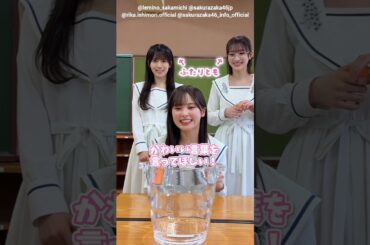 石森璃花 遠藤理子 小島凪紗 願いをかなえて！ボール入れチャレンジ♪櫻坂46 ドラマ『路地裏ホテル』EP2 「叶えたい10のこと」後編レミノで絶賛配信中！