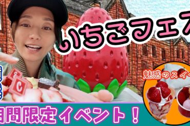 【横浜】期間限定のいちご天国、今日は全部許すことにした🍓【赤レンガ】