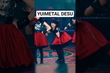 BABYMETAL YUI-METAL ICONIC MOMENT #babymetal #yuimetal #shorts