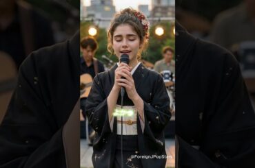 🇫🇷 フランス風コンセプト🖤藤圭子「命預けます」｜静かに刺さる夜の哀愁👘✨ #演歌 #着物 #リップシンク