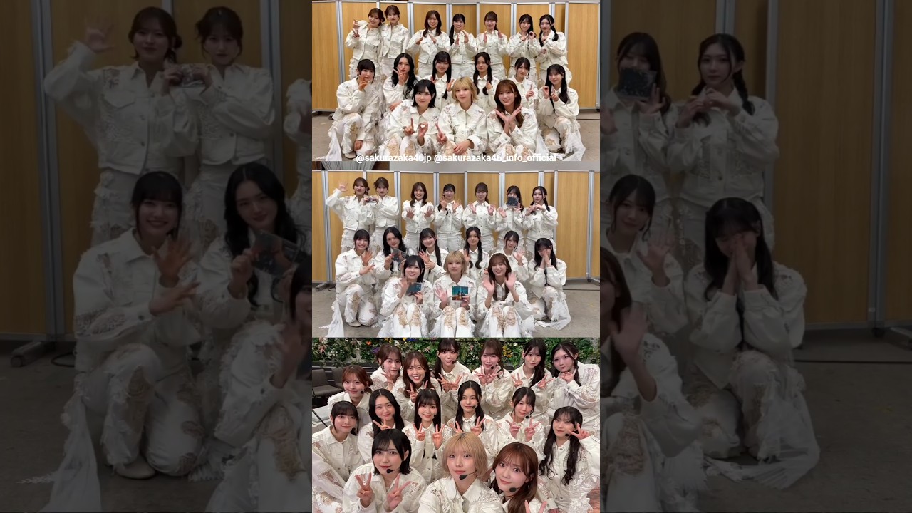 櫻坂46 『Venue101』さんありがとうございました!4月4日 櫻坂46 『Venue101』さんありがとうございました!4月4日