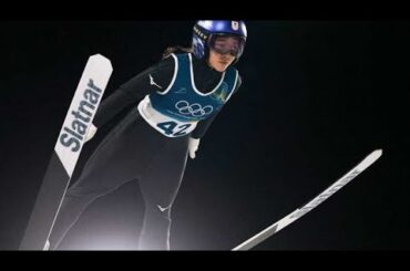 「この板の短さで世界と戦う…高梨沙羅の“別格”が一瞬で分かる写真. #高梨沙羅#ミラノコルティナ五輪#スキージャンプ